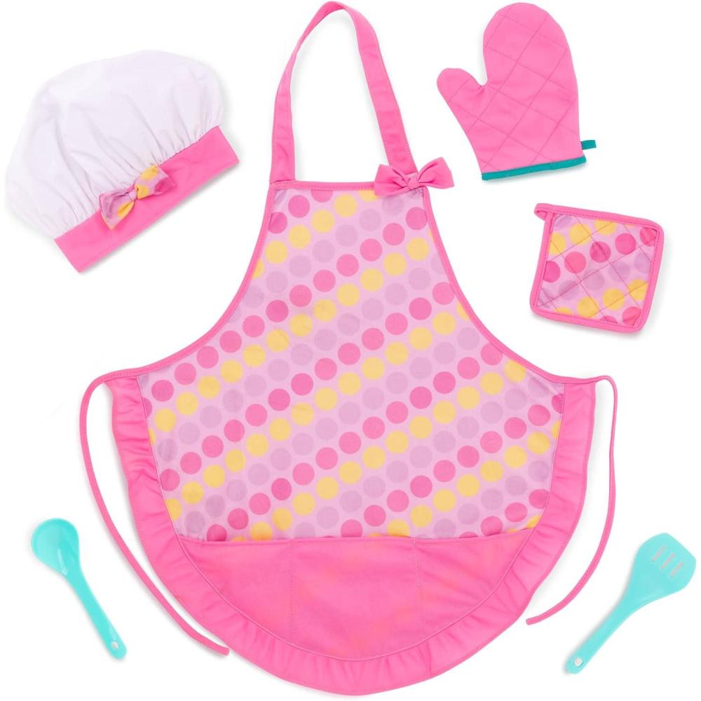 imageBattat  Play Circle  Jouets de cuisine pour toutpetits  Kit de ptisserie  Toque et tablier de chef  Jeu de simulation  3 ans et plus
