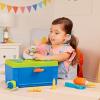 Battat – Boîte à Outils pour constructeurs occupés – Ensemble d&rsquo;outils pour Enfants – Jouet de Construction – Outils Jouets durables – 3 Ans et +(Boîte à outils : 20 pièces)