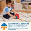 Battat – Boîte à Outils pour constructeurs occupés – Ensemble d&rsquo;outils pour Enfants – Jouet de Construction – Outils Jouets durables – 3 Ans et +(Mètre ruban)