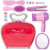 Battat – Boutique de beauté – Jouet de Coiffure pour Enfants – Sèche-Cheveux Jouet avec Son et air – Accessoires pour Salons de Coiffure et Mallette de Transport – 3 Ans et +(Awesome)