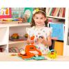Battat – Caisse enregistreuse Calculatrice Bleue – Caisse enregistreuse pour Enfants – 3 Ans et +(26 pièces)