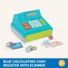 Battat – Caisse enregistreuse Calculatrice Bleue – Caisse enregistreuse pour Enfants – 3 Ans et +(Caisse enregistreuse jusqu&rsquo;à)
