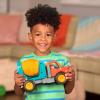 Battat – Camion-Benne – Camion Benne Jouet avec conducteur – Camions Classiques pour Tout-Petits – Jouet de Construction pour Enfants – Roues en Caoutchouc Souple – 18 Mois et +(Toupie à béton)