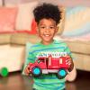 Battat – Camion-Benne – Camion Benne Jouet avec conducteur – Camions Classiques pour Tout-Petits – Jouet de Construction pour Enfants – Roues en Caoutchouc Souple – 18 Mois et +(Camion de pompiers)