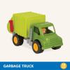 Battat – Camion-Benne – Camion Benne Jouet avec conducteur – Camions Classiques pour Tout-Petits – Jouet de Construction pour Enfants – Roues en Caoutchouc Souple – 18 Mois et +(Camion poubelle)