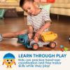 Battat – Camion-Benne – Camion Benne Jouet avec conducteur – Camions Classiques pour Tout-Petits – Jouet de Construction pour Enfants – Roues en Caoutchouc Souple – 18 Mois et +(Camion à benne)