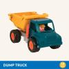 Battat – Camion-Benne – Camion Benne Jouet avec conducteur – Camions Classiques pour Tout-Petits – Jouet de Construction pour Enfants – Roues en Caoutchouc Souple – 18 Mois et +(Camion à benne)