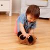 Battat – Chiot Wag n&rsquo; Waddle – Jouet en Peluche Chien – Animal en Peluche interactif – Chiot Jouet avec mouvements et Sons – 12 Mois et +