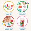 Battat – Copains de Bain (9 pièces) – Jouets de Bain Assortis – 9 pièces Squirters d&rsquo;animaux – Jouet à Eau – 10 Mois et +