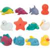 Battat – Gicleurs pour Baignoire – Ensemble d&rsquo;animaux Marins – Animaux Aquatiques – Jouets de Bain et de Plage – 10 Mois + – Copains de Bain Marins + Copains de Bain Meilleurs Amis