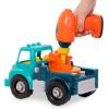 Battat – Grue à emporter – Ensemble de grues à emporter – Jouet de Construction – Camions Jouets pour Tout-Petits et Enfants – Jouet STIM – 3 Ans et +(Camion grue – 33 pièces)