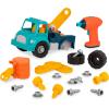 Battat – Grue à emporter – Ensemble de grues à emporter – Jouet de Construction – Camions Jouets pour Tout-Petits et Enfants – Jouet STIM – 3 Ans et +(Camion grue – 33 pièces)