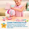 Battat – La Dida Musical Tea Party – Service à thé Musical – Théière, Tasses, Petits gâteaux – Jeu de la fête du thé – Jouet d&rsquo;éveil pour Enfants – 3 Ans et +(Théière chantante)