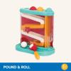 Battat – Le pilon et le rouleau – Jouet Pound-a-Ball – Labyrinthe de balles – Jouet marteau et 4 balles – 12 mois et +(Simple)