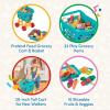 Battat – Panier d&rsquo;achat et panier d&rsquo;épicerie – Jeu d&rsquo;épicerie de luxe – Aliments jouets pour tout-petits et enfants – Plus de 20 aliments pour faire semblant – 3 ans et +
