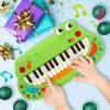 Battat – Piano Crocodile – Jouet de Piano pour Enfant – Instrument de Musique pour Enfants – 2 Ans et +(Piano)