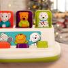 Battat – Pop-Up Pals – Jouet de Cause à Effet – 4 Animaux Pop-Up – Jouet de développement avec Boutons et Couleurs – pour Tout-Petits et Enfants et bébés – 18 Mois et +