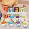 Battat – Pop-Up Pals – Jouet de Cause à Effet – 4 Animaux Pop-Up – Jouet de développement avec Boutons et Couleurs – pour Tout-Petits et Enfants et bébés – 18 Mois et +