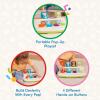 Battat – Pop-Up Pals – Jouet de Cause à Effet – 4 Animaux Pop-Up – Jouet de développement avec Boutons et Couleurs – pour Tout-Petits et Enfants et bébés – 18 Mois et +