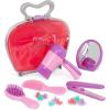 Battat – Boutique de beauté – Jouet de Coiffure pour Enfants – Sèche-Cheveux Jouet avec Son et air – Accessoires pour Salons de Coiffure et Mallette de Transport – 3 Ans et +(Awesome)