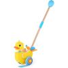 Battat – Canard Quack & Go – Jouet de poussée à dandiner – Canard en Bois – Marches et Volets – Sons ridicules et tête de Bobble – 12 Mois et +(Canard dandinant)