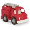 Wonder Wheels by Battat VE1039C1Z Ensemble de 3 Camions Jouets : Benne – Remorque – Bétonnière – Multicolore – Dès 12 mois(Camion de pompiers)