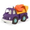 Wonder Wheels by Battat VE1039C1Z Ensemble de 3 Camions Jouets : Benne – Remorque – Bétonnière – Multicolore – Dès 12 mois(Camion excavateur)
