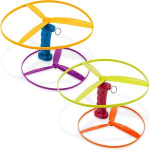 Battat – Skyrocopter – Jouet Disque Volant – 2 lanceurs et 4 disques – Jeu d&rsquo;hélicoptères – Jouet d&rsquo;extérieur pour l&rsquo;été – 3 Ans et +(38)
