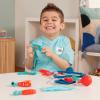 Battat – Kit du petit docteur – Kit de médecin pour enfants – Jeu de docteur avec costume pour enfants – 11 Outils médicaux avec masque et gant de toilette – 3 ans et +