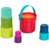 Battat – Gobelets à empiler – Jouet à empiler – Jouet éducatif et de dextérité – Jeu de gobelets emboîtables – 18 Mois et +