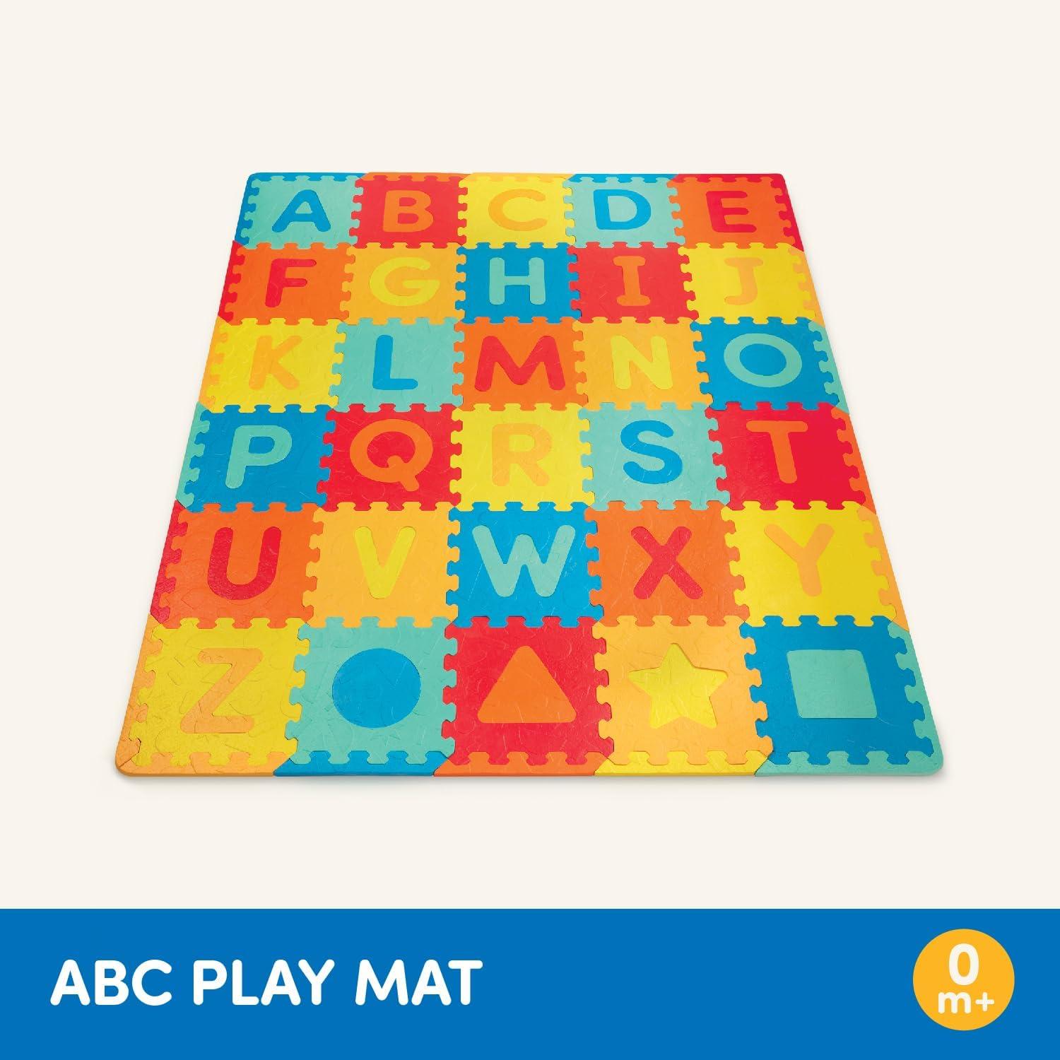 imageBattat Tapis de jeu ABC en mousse tapis dveil alphabtique en mousse embotement lettres chiffres couleurs non toxique adapt aux enfants Dveloppement des enfants